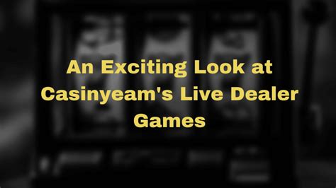Welcome to Casinyeam .